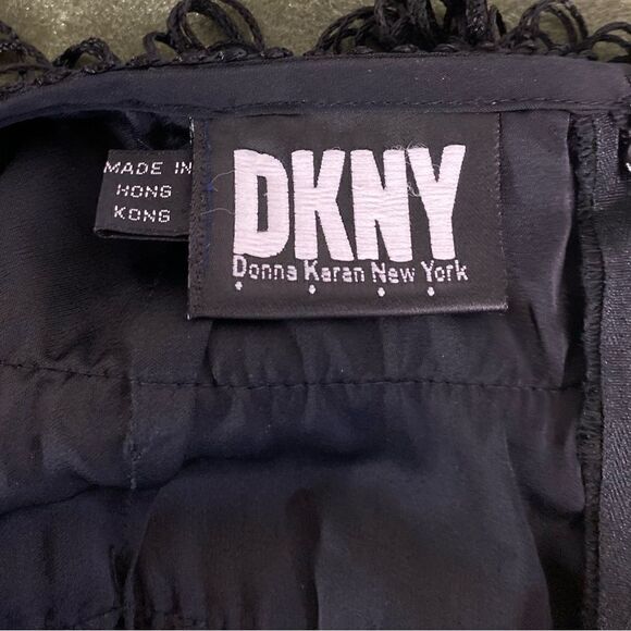 #232 - DKNY All Fringe Mini shirt - Picture 6 of 7